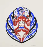 Patrick Amos, Clam #48/200, 1980, colour silkscreen on paper