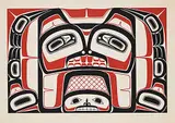 Freda Diesing, Beaver Box Design, 1979, colour silkscreen on paper