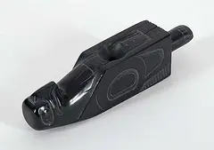 Denny Dixon, Untitled - Raven Pipe, 2003, argillite carving