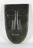 John Evic, Untitled - Incredulous Mask, 2014, black stone mask