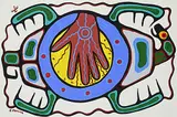 Brian Marion, Holding Hand of the Earth, acrylic on paper