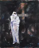 Terry McCue, Enigma Study, 1999, acrylic on canvas