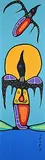 Christian Morrisseau, Call of the Soul Mates, 2006, acrylic on canvas