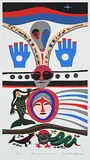 David Ruben Piqtoukun, The Shaman's Dream #56/200, colour silkscreen on paper