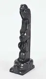 Glen Pollard, Haida Eagle, Bear and Frog, 2007, argillite carving