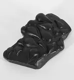 Silas Qiyuk, Untitled - Birds Floating, black stone carving