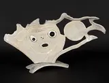 Ian Shantz, Untitled - The Singing Drummer, 2007, bone carving