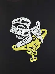 Arthur Ivan Thompson, Untitled - Raven Stealing Wind #42/200, colour silkscreen on paper