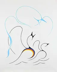 Clemence Wescoupe, Repenting, 1991, acrylic on canvas