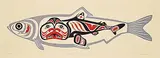 April White, Linang Xaadee - K'a.ad I #24/145, 2016, colour silkscreen on paper