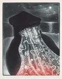 David Blackwood, Mummer In Lantern Light #39/75