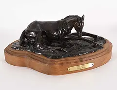 Steve Hoar, The Foal #13/20, 1981, bronze sculpture