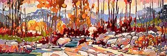 Maryanne Jespersen, Taking Center Stage, oil on canvas