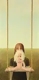 Tony Kew, Portrait of a Talking Doll, 1978, oil on canvas