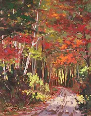 Claude Langevin, Gloomy Day, oil on canvas