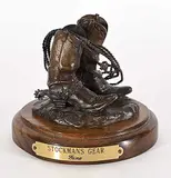 Gina Cohoe McDougall, Stockman's Gear #34/100, bronze sculpture