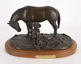 Gina Cohoe McDougall, Catch 'Em Keep 'Em #5/20, 1977, bronze sculpture