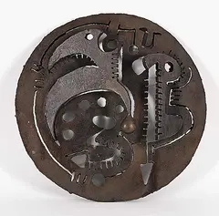 Ben McLeod, Untitled - Abstract Circle, 1986, cut out steel