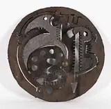 Ben McLeod, Untitled - Abstract Circle, 1986, cut out steel