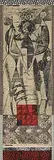 Oksana Movchan, A Halo Generator is the Invention of the Century, etching and wood block collage