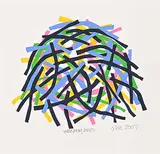 Katie von der Ohe, Weeping Bees, 2007, colour silkscreen on paper