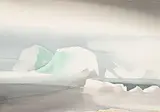 Norman Antonio Onley, Drifting Icebergs, Baffin Bay