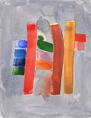William Perehudoff, AP-91-012, 1991, acrylic on paper