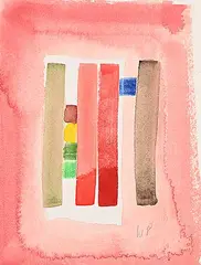 William Perehudoff, AP-91-011, 1991, acrylic on paper