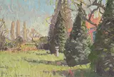 Joseph Francis Plaskett, The Front Garden