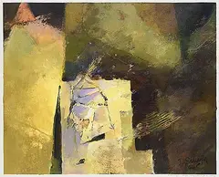 Dominique Sarrazin, Lugur, 2002, acrylic on paper