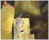 Dominique Sarrazin, Lugur, 2002, acrylic on paper