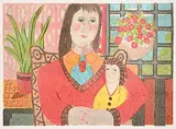 John Harold Thomas Snow, Matilda #30/45, 1986, colour lithograph on paper