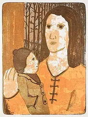John Harold Thomas Snow, Ralpo #10/50, colour lithograph on paper