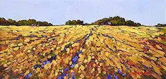 Lorraine Whellams, Golden Harvest, oil on canvas