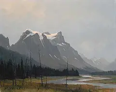 Karl E. Wood, Touch of Spring, oil on canvas
