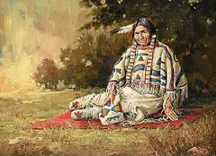 Vilem Zach, Untitled - Portrait of a Woman in Traditional Clothing, oil on canvas