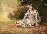 Vilem Zach, Untitled - Portrait of a Woman in Traditional Clothing