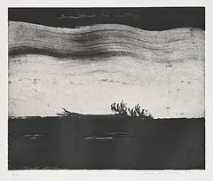 Joe Andoe, Untitled - Fallen Tree #15/35, 1993, etching on paper