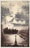 David Blackwood, Landing of the Irish at Grosselle #20/50