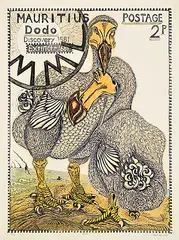 Richard Calver, Dodo #10/50, 2010, colour lino block on paper