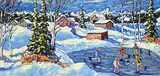 Rod Charlesworth, Foothills Cup, oil on canvas