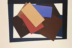 Robert Duncan Christie, Colour Escape, 2016, acrylic and plywood on canvas