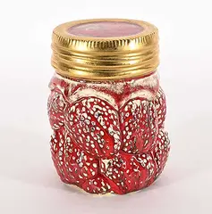 Victor Cicansky, Untitled - Jar of Strawberries, 1991, glazed ceramic sculpture