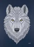 Robbie Craig, Untitled - Wolf, acrylic on canvas