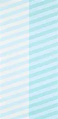 Rhys Douglas Farrell, Untitled - Blue Stripes, 2018, acrylic on wood panel