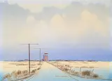 Robert Newton Hurley, Untitled - Big Blue Sky on the Prairies