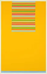 Harry Mitsuo Kiyooka, High Yellow #23/60, colour silkscreen on paper