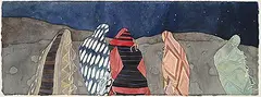 Irene Klar, East at Ten, 1981, watercolour on paper