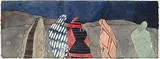 Irene Klar, East at Ten, 1981, watercolour on paper