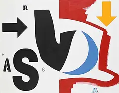 Ronald Benjamin Moppett, Eight Days a Week: Vase, 2006, acrylic on canvas